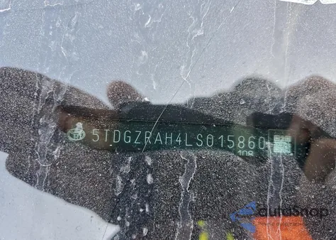 2020 Toyota Highlander Xle из США, поврежденный, VIN 5TDGZRAH4LS015860